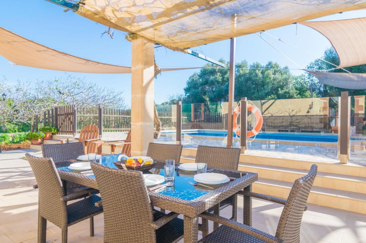 Villa Sa Tanqueta De Ses Roques Santanyí Exterior foto